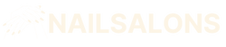 Nail Salons Logo White